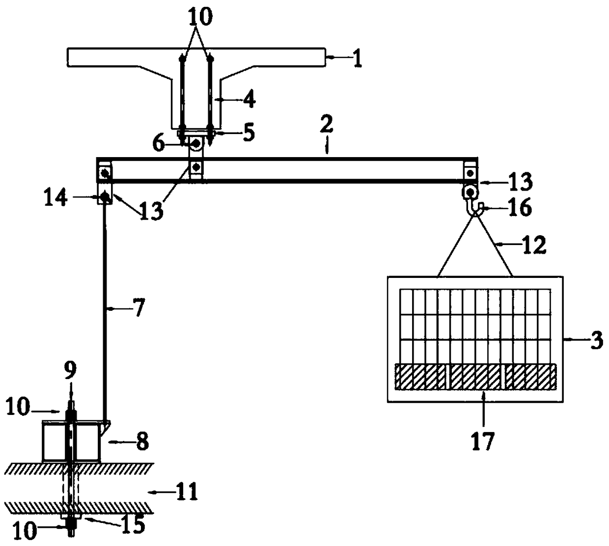 A lever loading system and assembly method