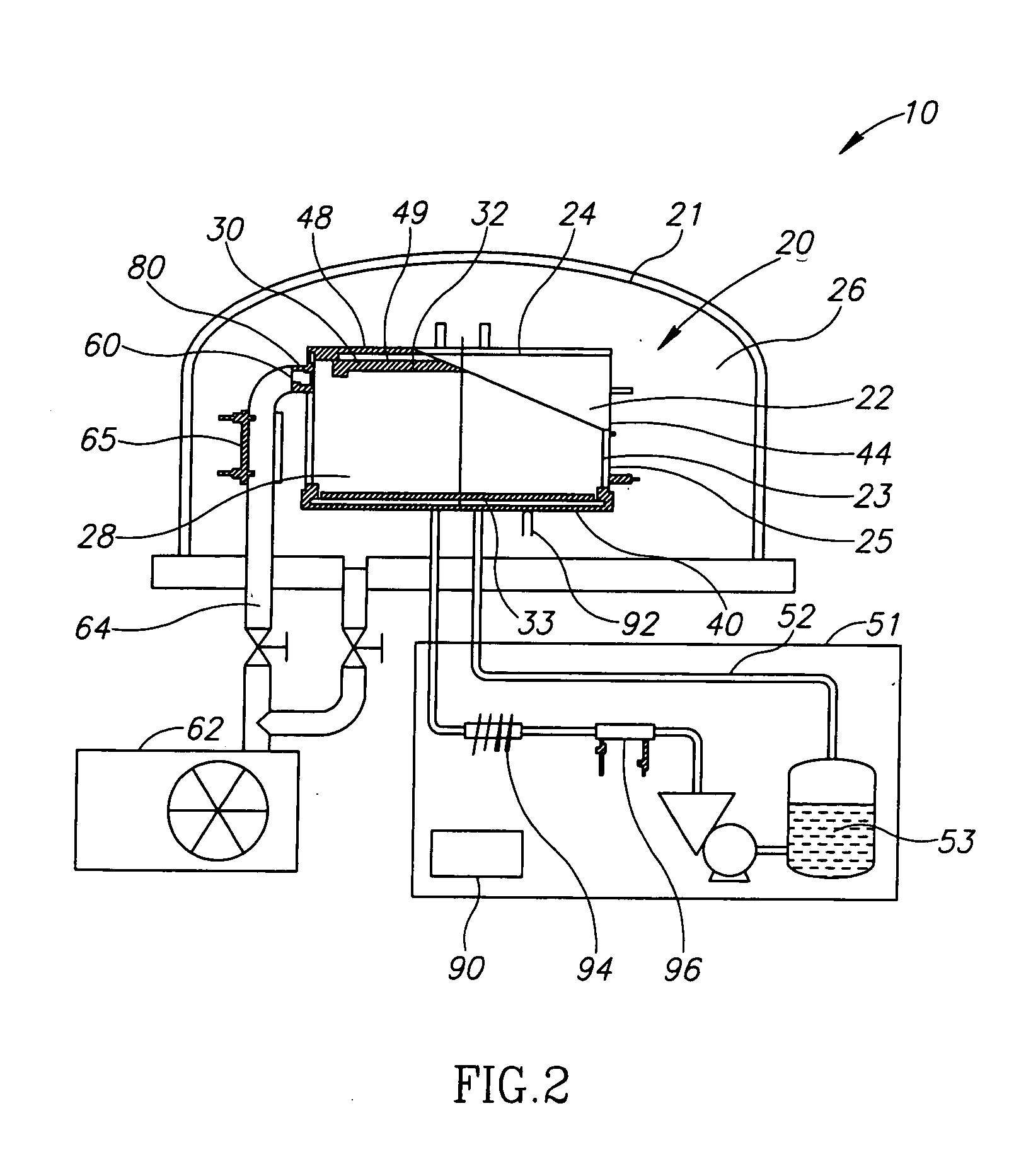 Method and apparatus for applying a polycrystalline film to a substrate