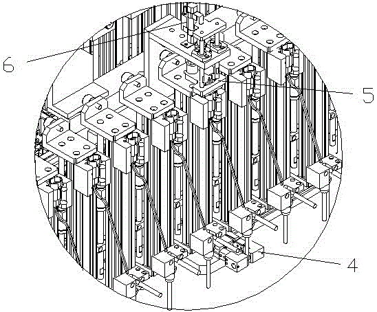 A wire harness testing device