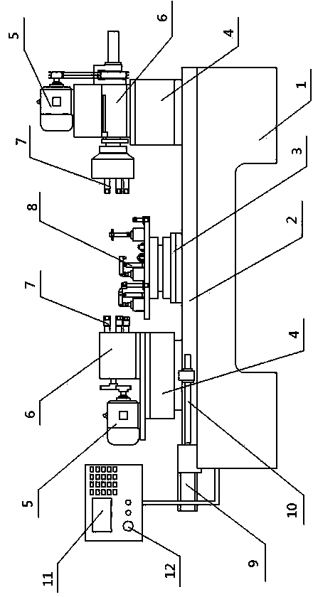 Numerical control drilling machine tool