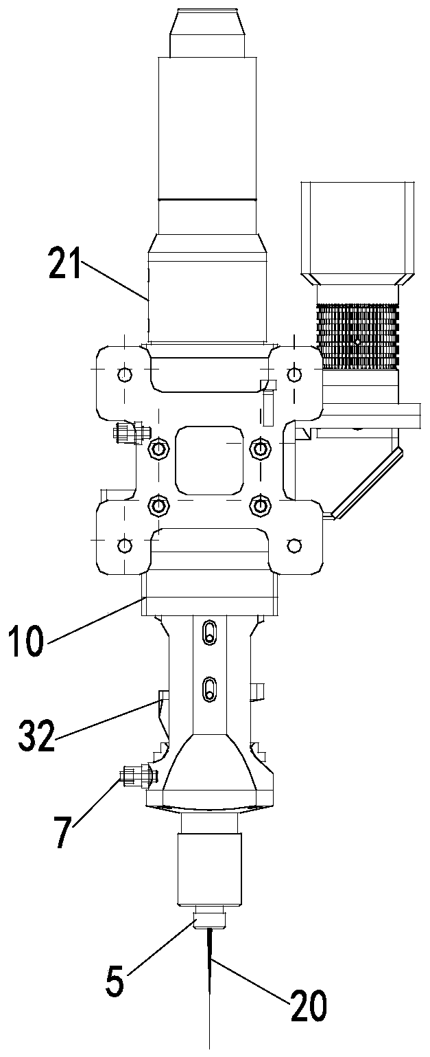 Laser welding head