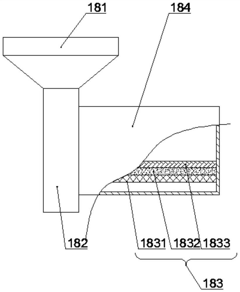 High-efficiency heat exchange type cooling circulating water system and working method thereof