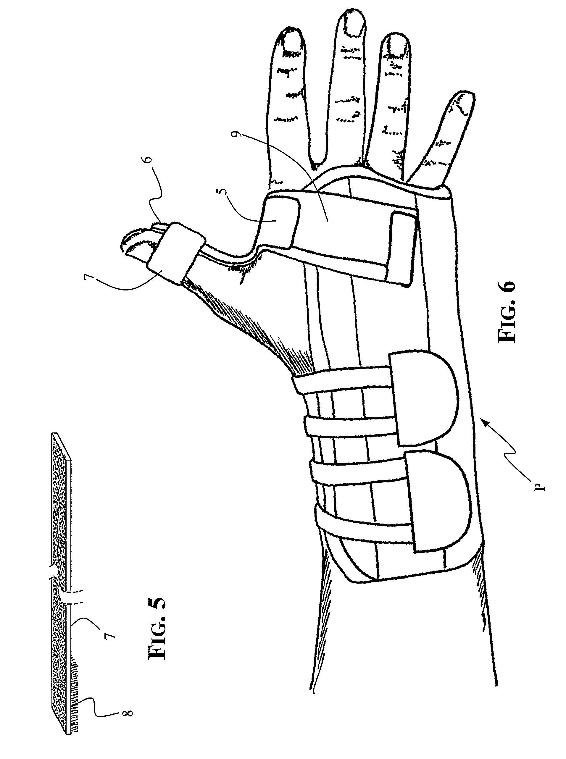 Orthopaedic support for immobilizing the thumb