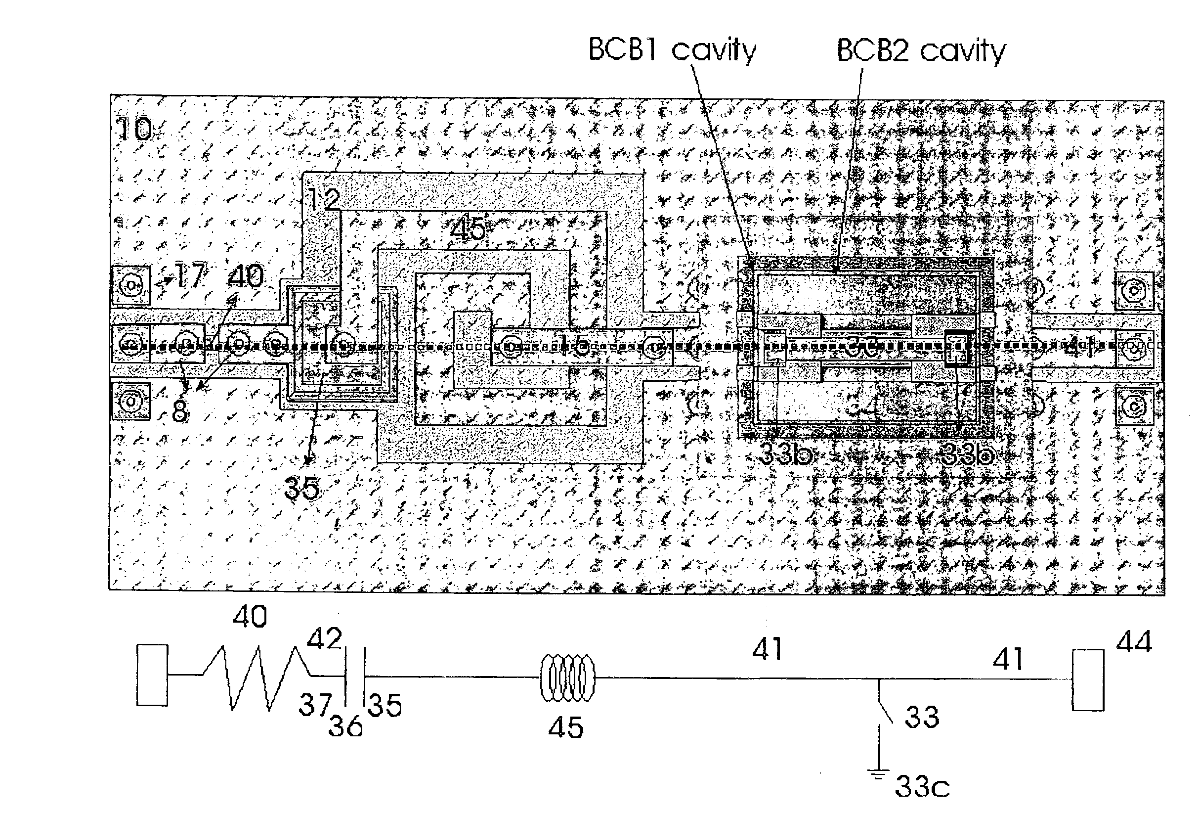 Method and system for fabrication of integrated tunable/switchable passive microwave and millimeter wave modules