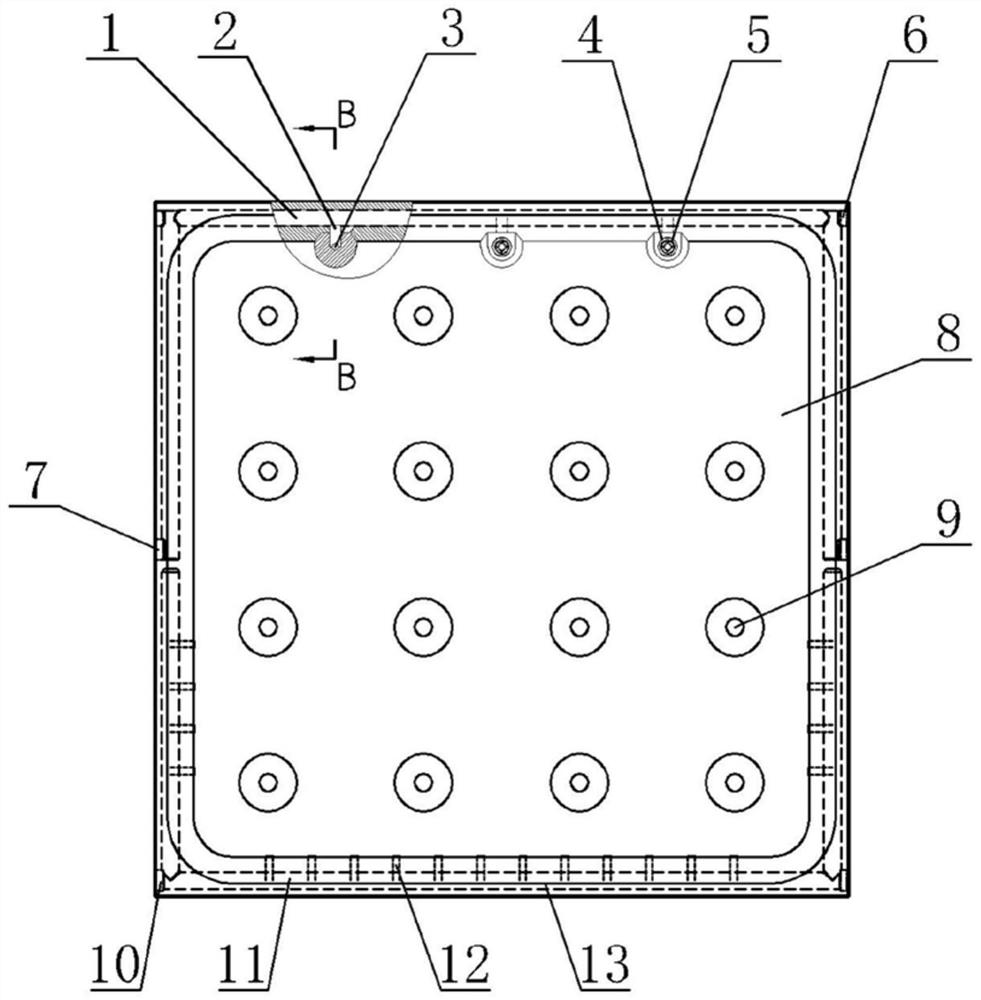 Filter press with one-way valve compartment type filter plate