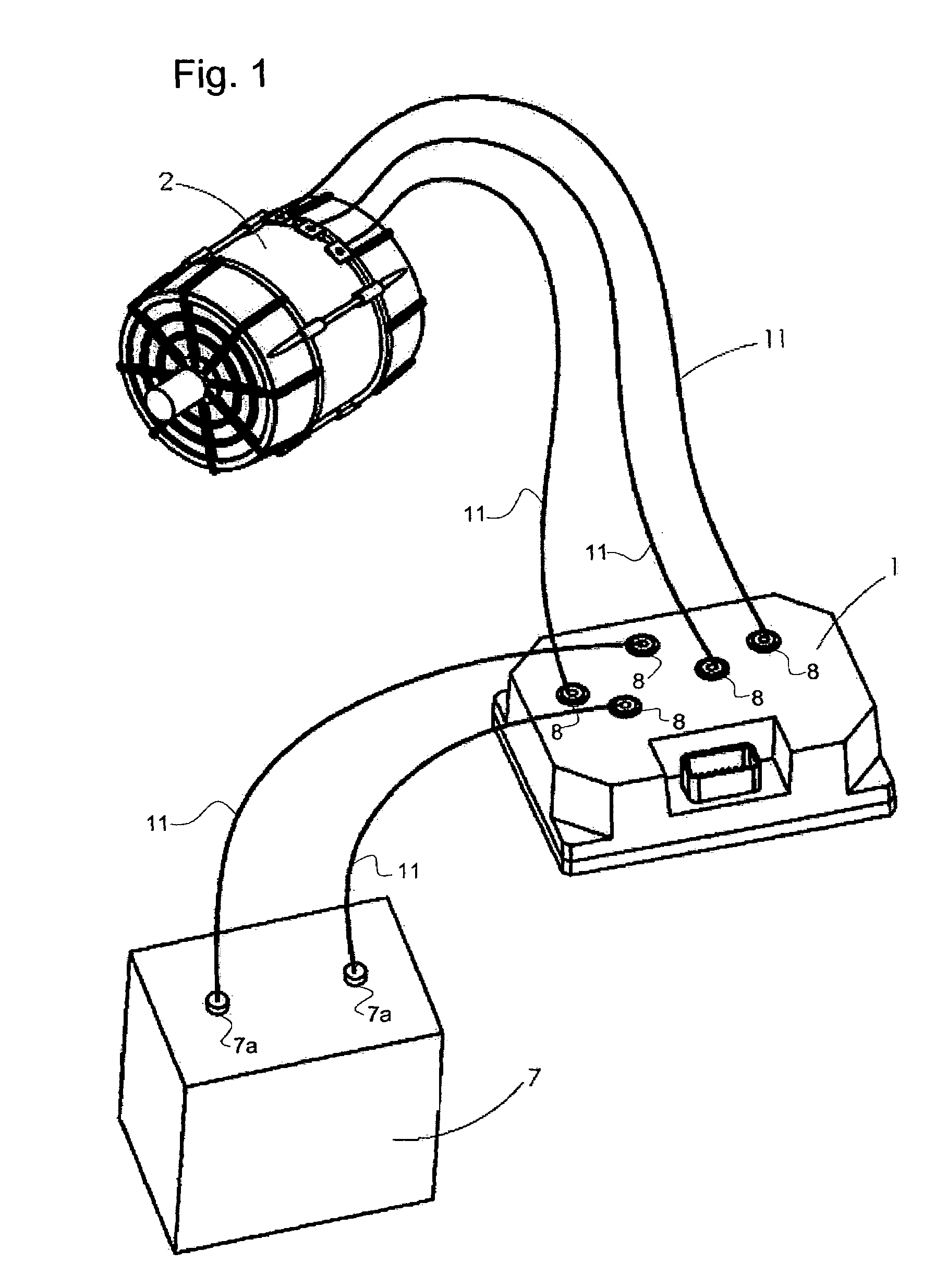 Power terminal and a unit comprising such power terminal