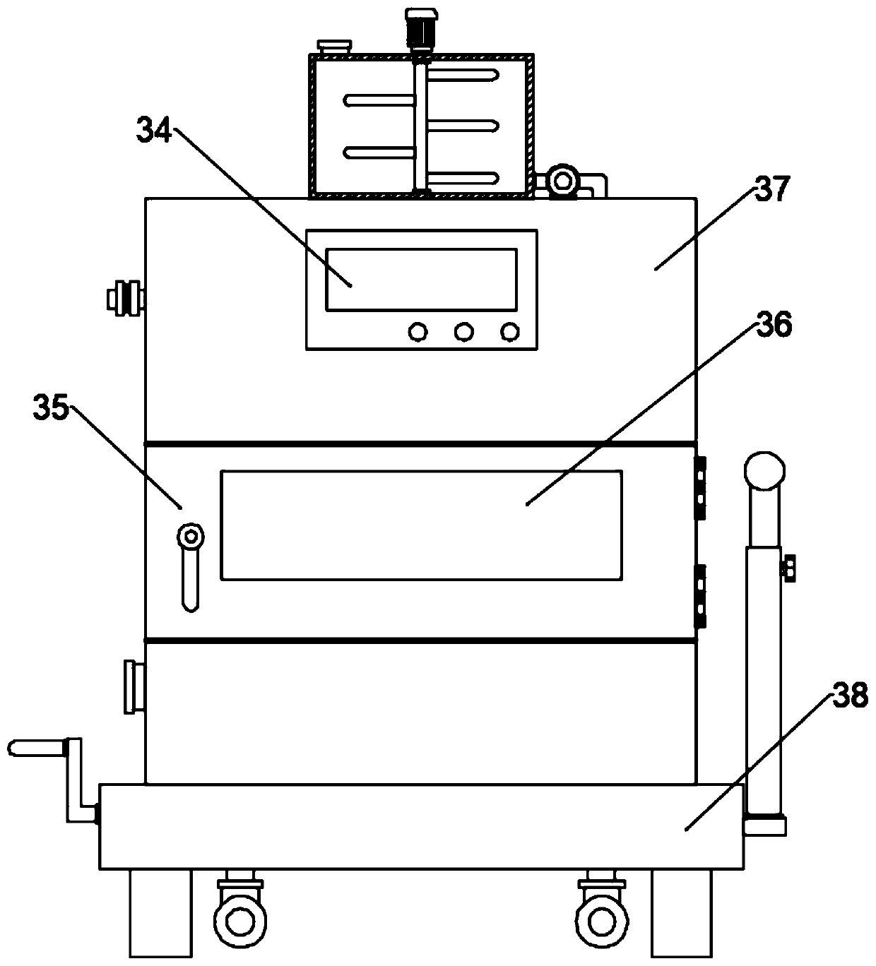 Seedling raising device for agricultural planting