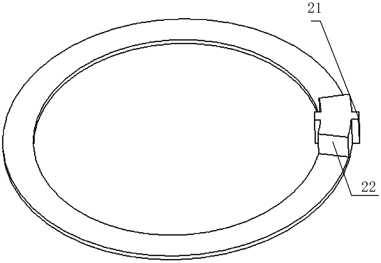 Hall current sensor skeleton