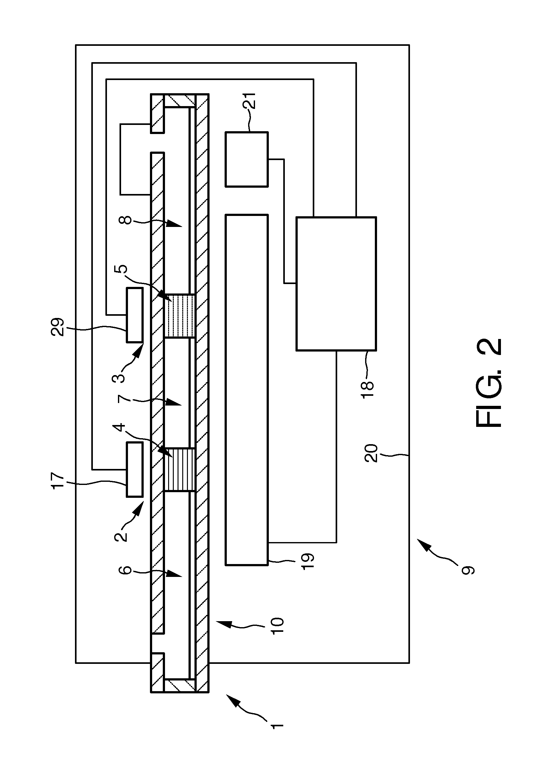 Valve with material having modifiable degree of penetrability