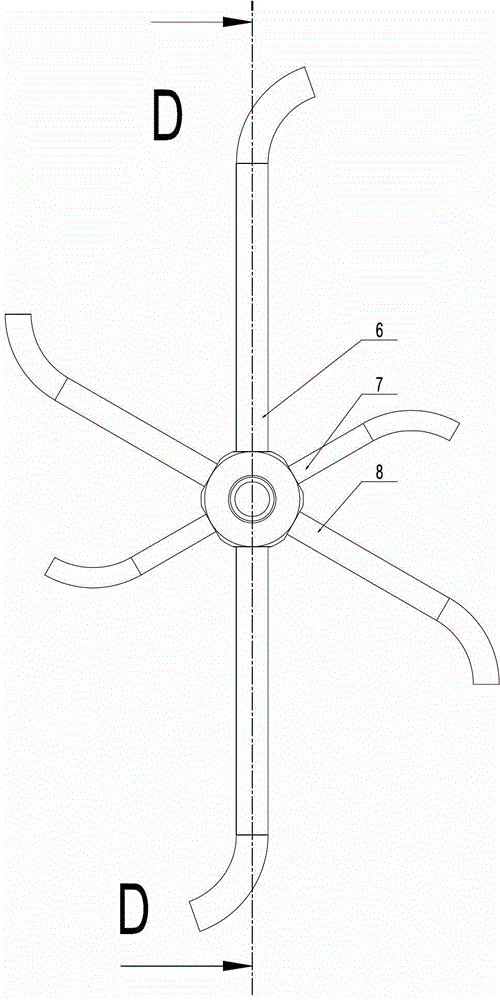 Rotation type foam fire suppression device