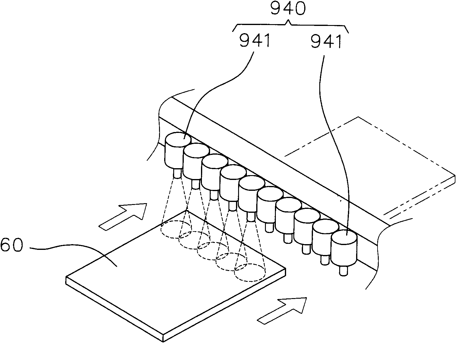 Laser repair device with automatic detection function