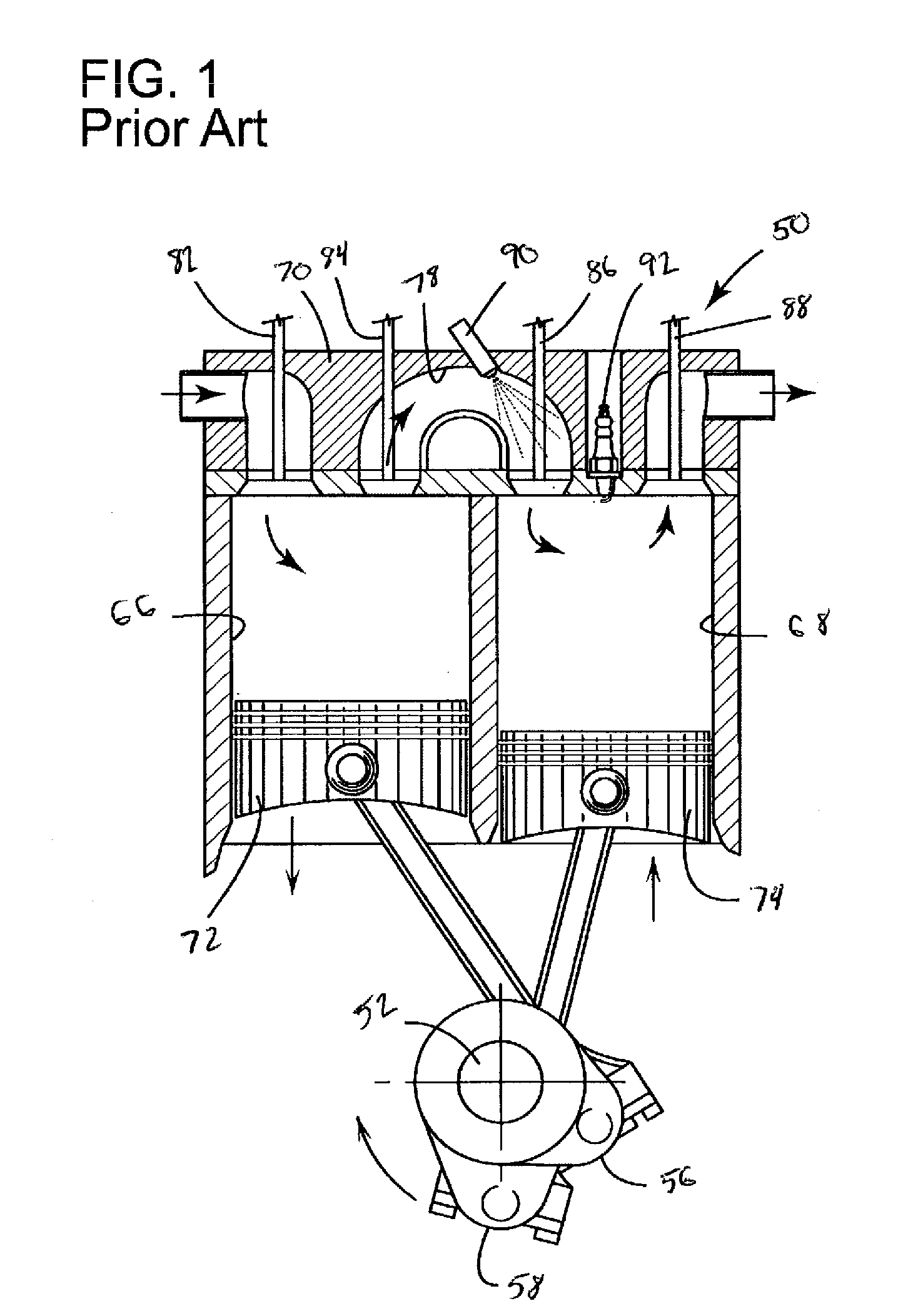 Air Supply for Components of a Split-Cycle Engine