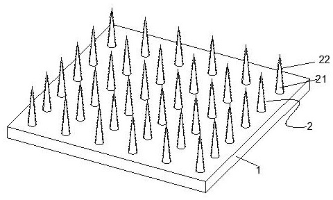 Bionic microneedle patch for percutaneous drug delivery