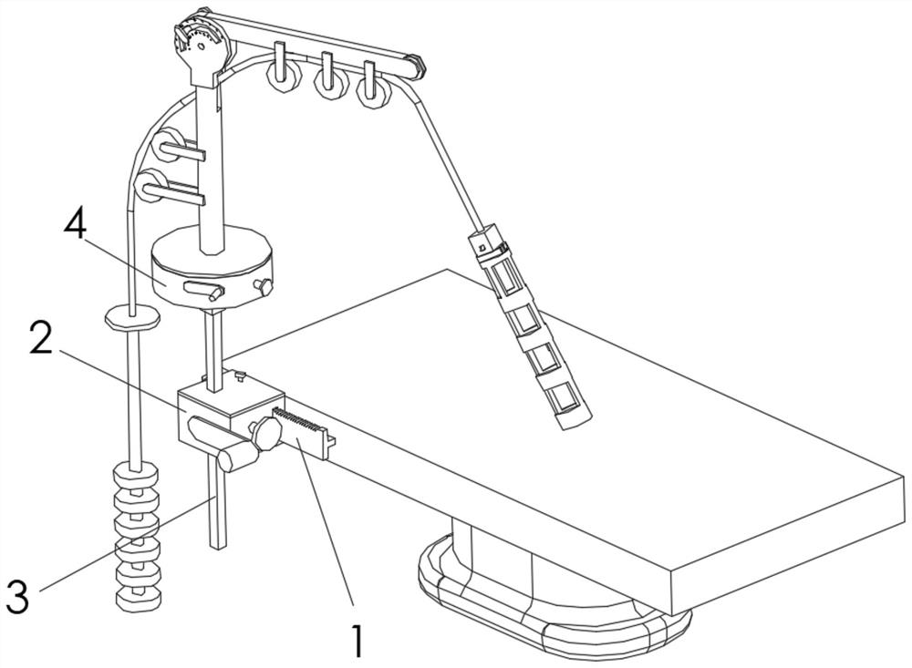 Shoulder arthroscopy operation frame