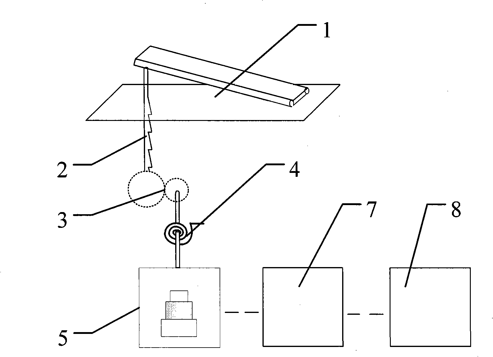 Trample generating set and pedal structure