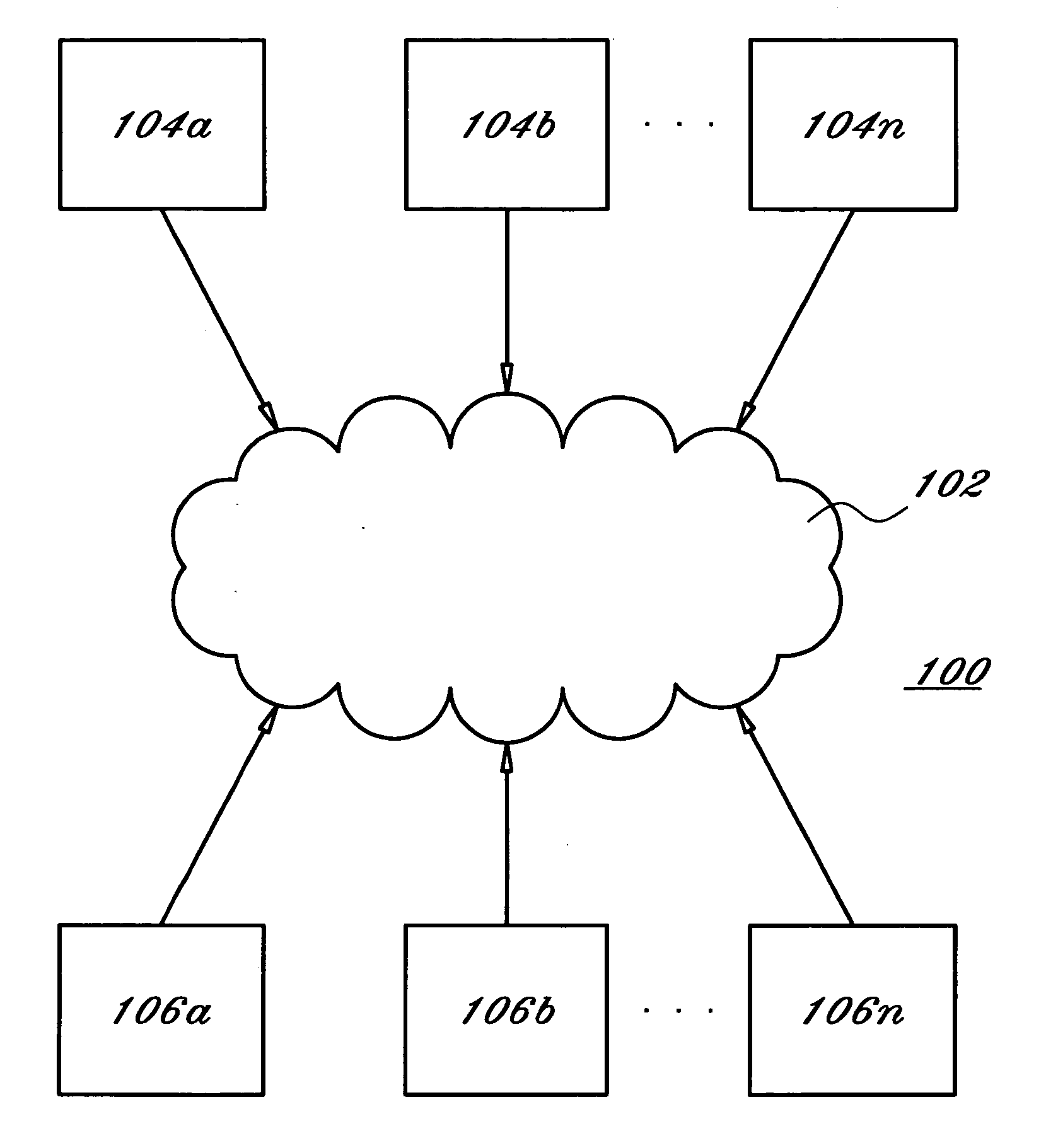 Service aggregation in cluster monitoring system with content-based event routing