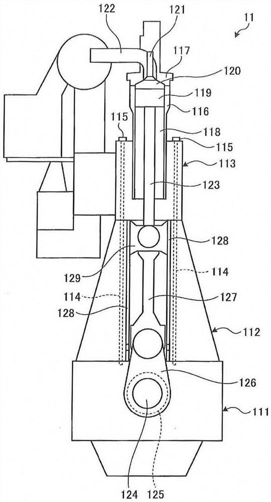 marine diesel engine