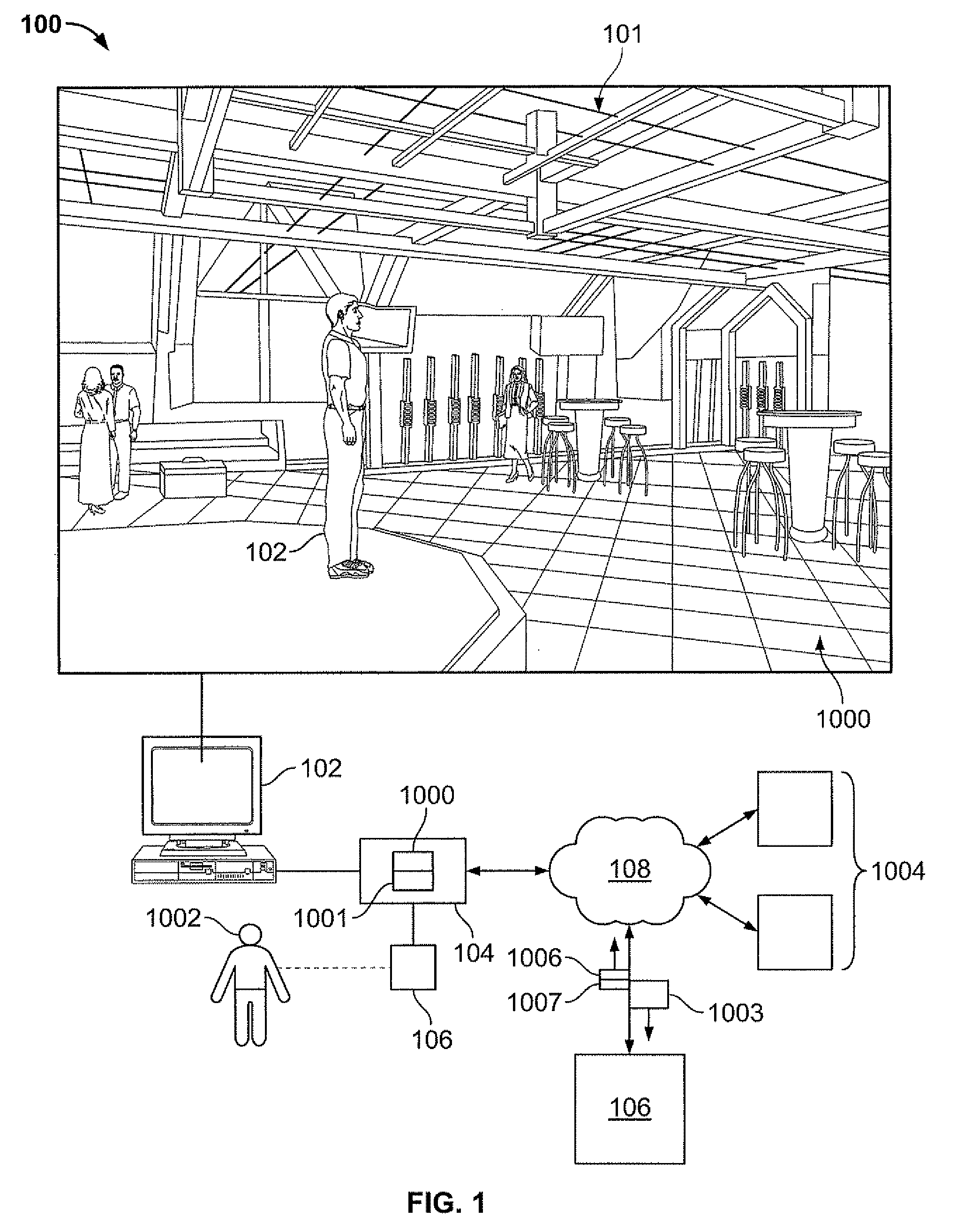Selective filtering of user input data in a multi-user virtual environment