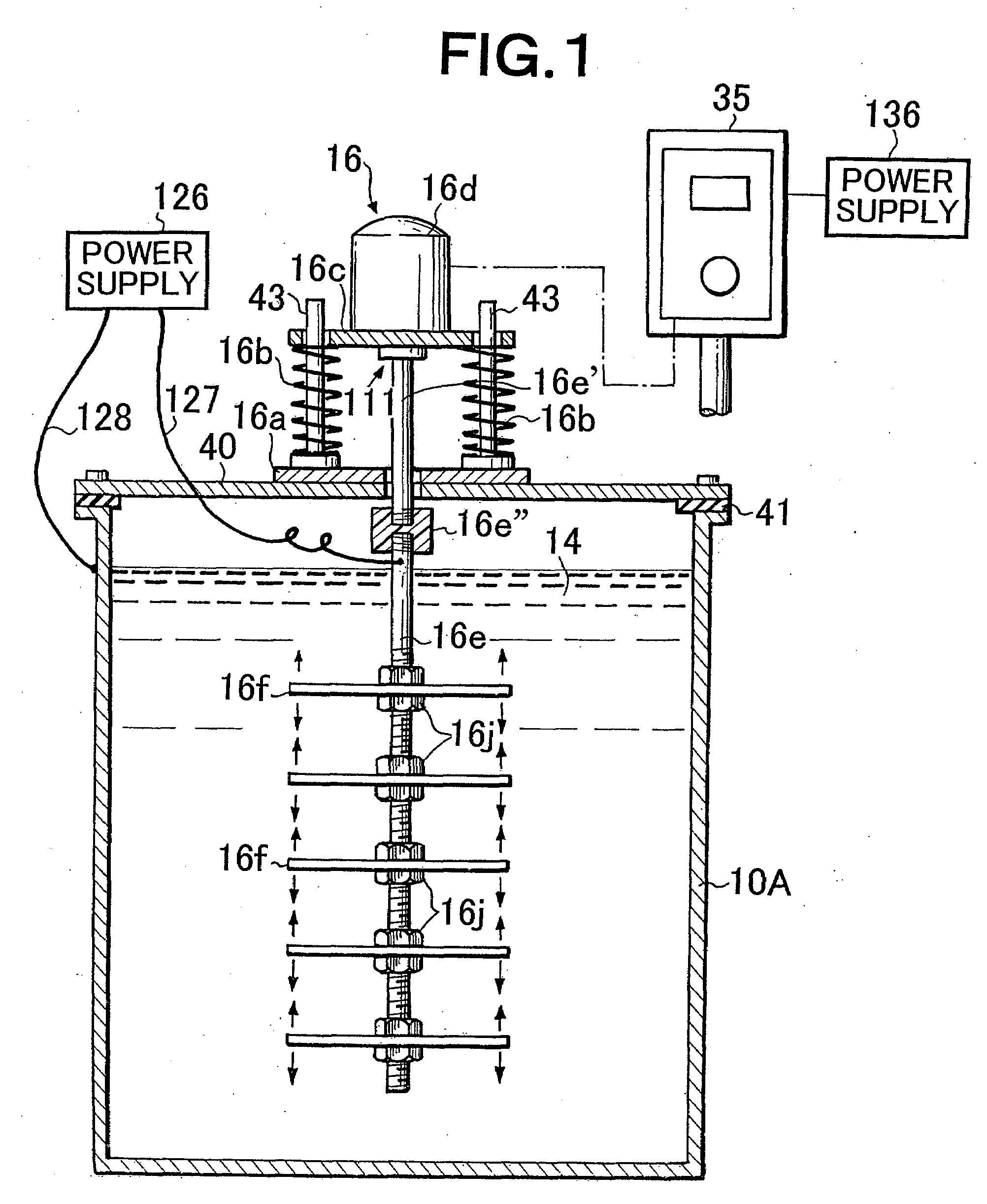 Vibratingly Stirring Apparatus, and Device and Method for Processing Using the Stirring Apparatus