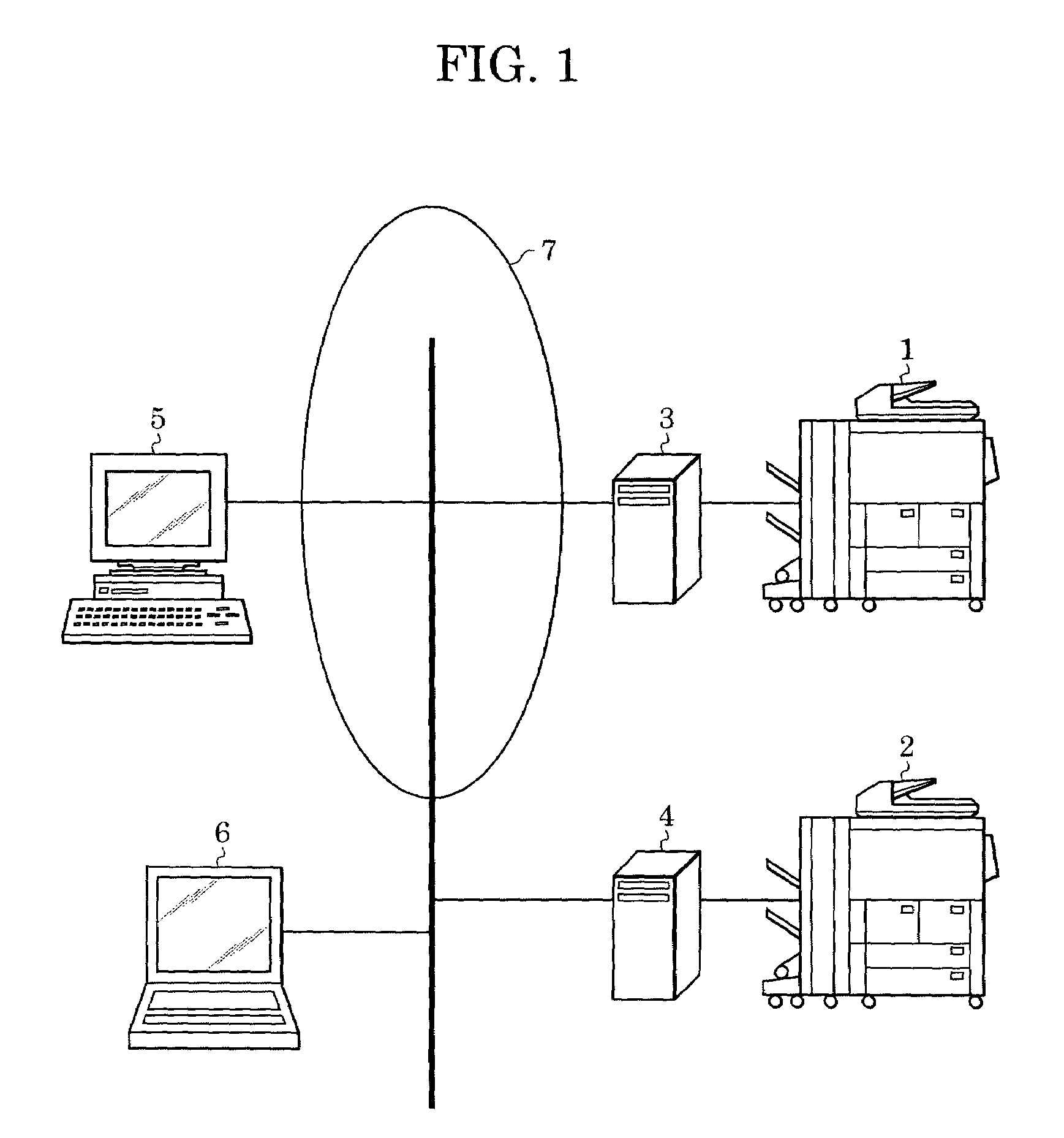 Image processing system and method for processing image data using the system