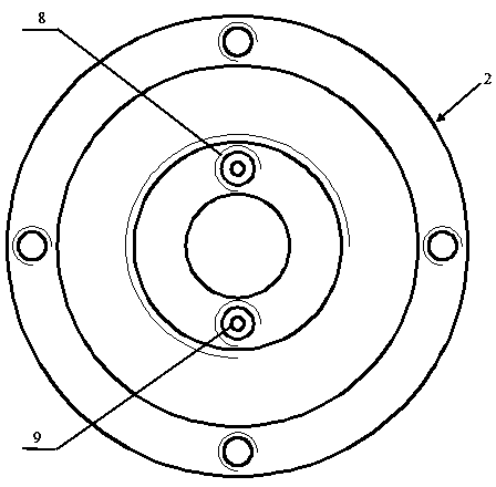 Resin matrix composite circular tube sealing experimental device