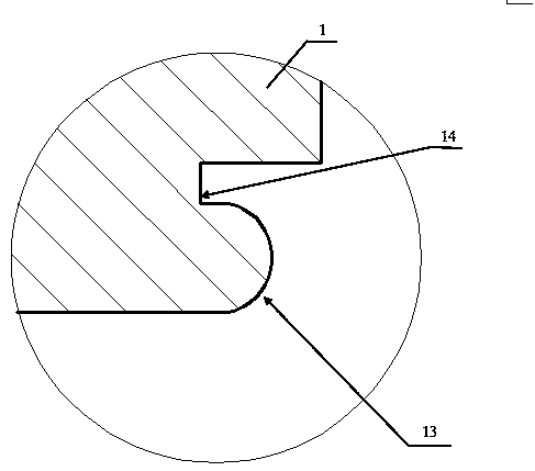 Resin matrix composite circular tube sealing experimental device