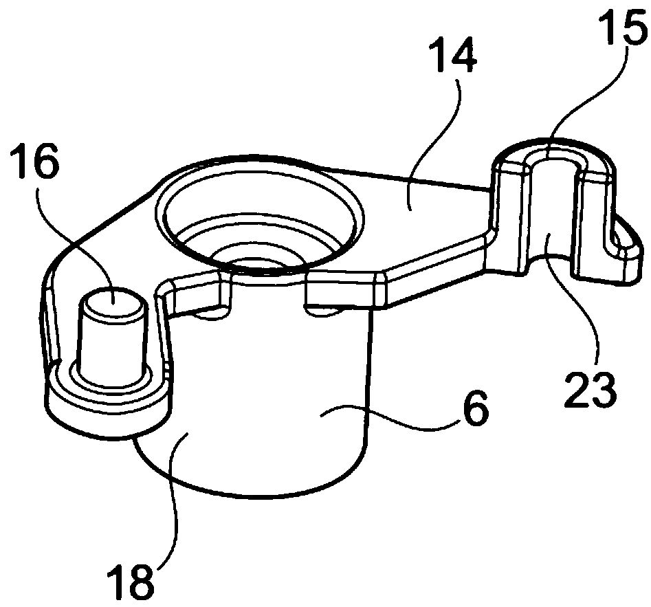 Air mixing damper arrangement