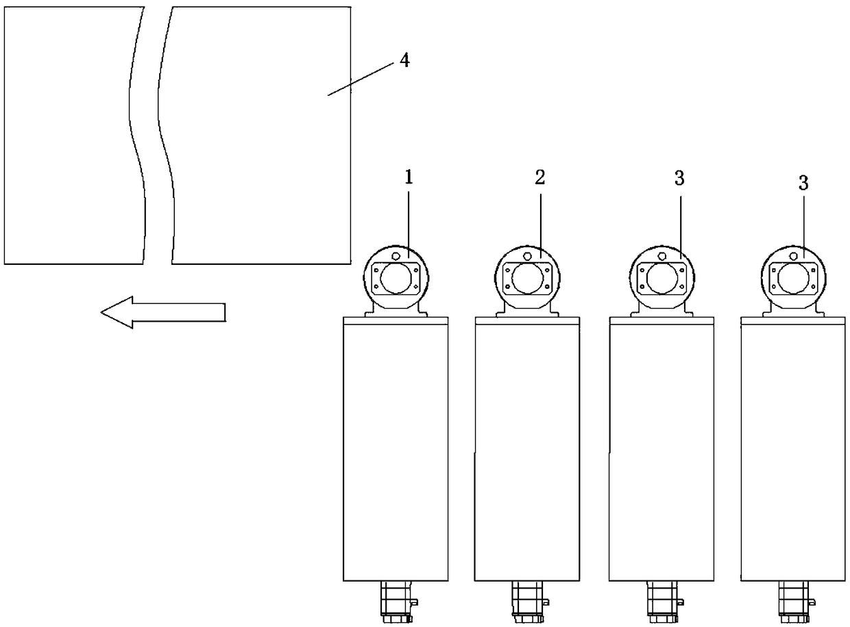 TFT glass edge grinding device and method