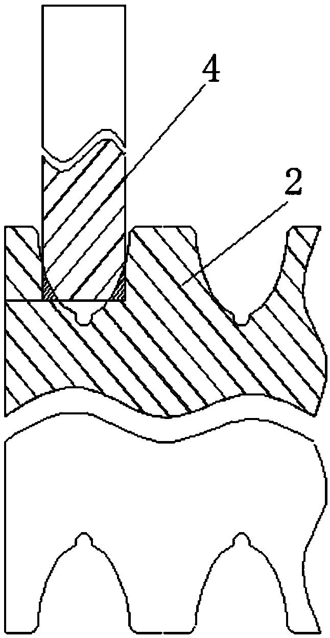 TFT glass edge grinding device and method