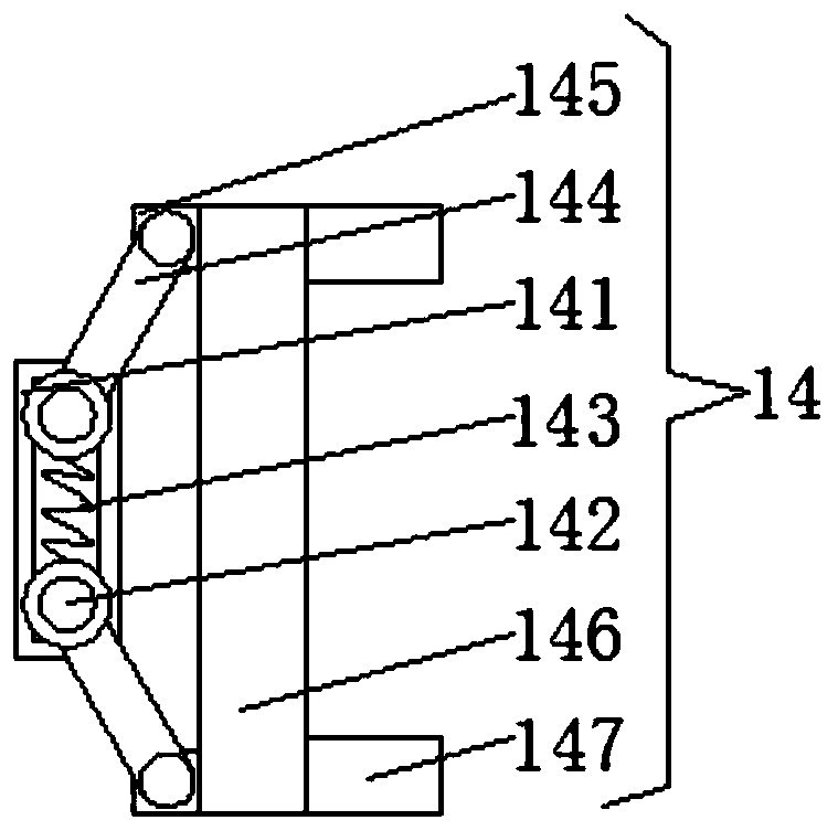 A grinding device for automobile brake disc production