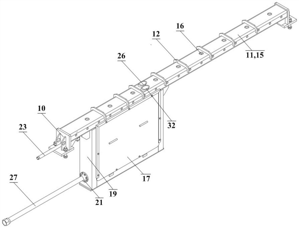 A metal plate and strip temperature measuring device and temperature control method for a roller quenching machine