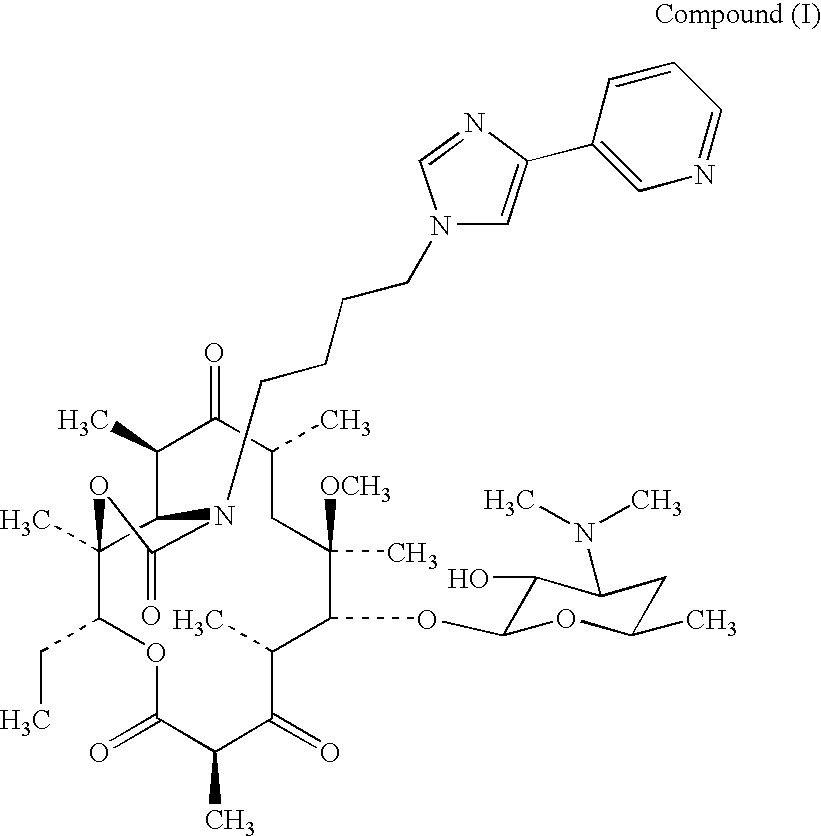 Amorphous telithromycin compound