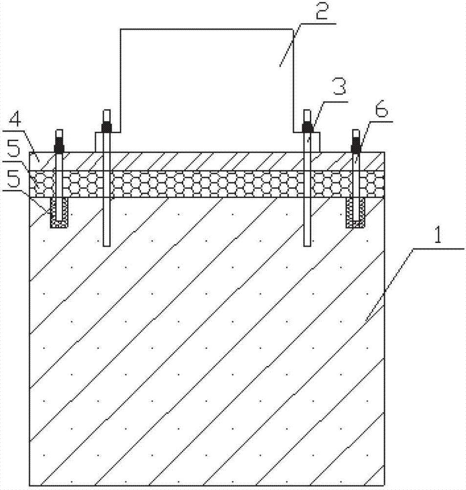 Construction method for maintaining and locally reinforcing reinforced concrete structure