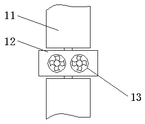 Packaging outer-layer film adhering seal layer device