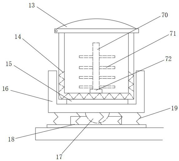 A convenient and fast automatic feeding and cooking equipment and its use method