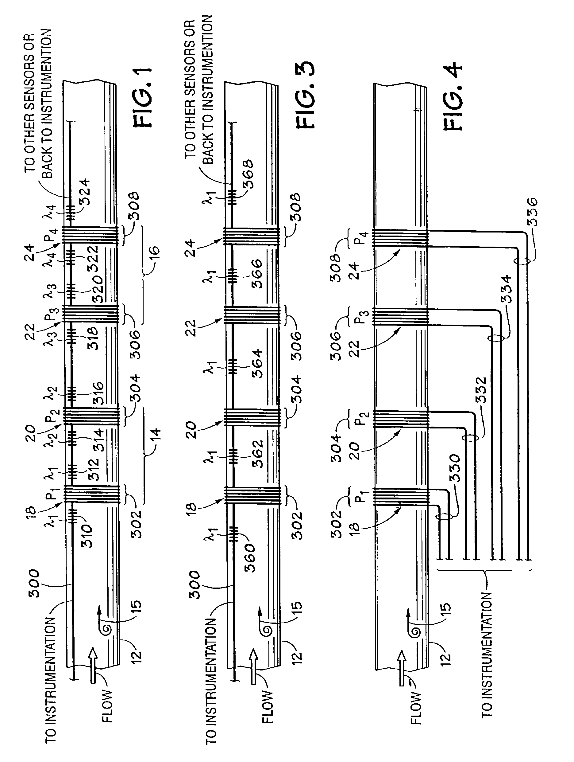 Apparatus and method having an optical fiber disposed circumferentially around the pipe for measuring unsteady pressure within a pipe