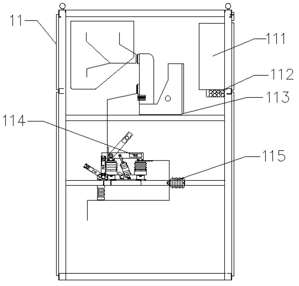 An intelligent cabinet type reactive power compensation device