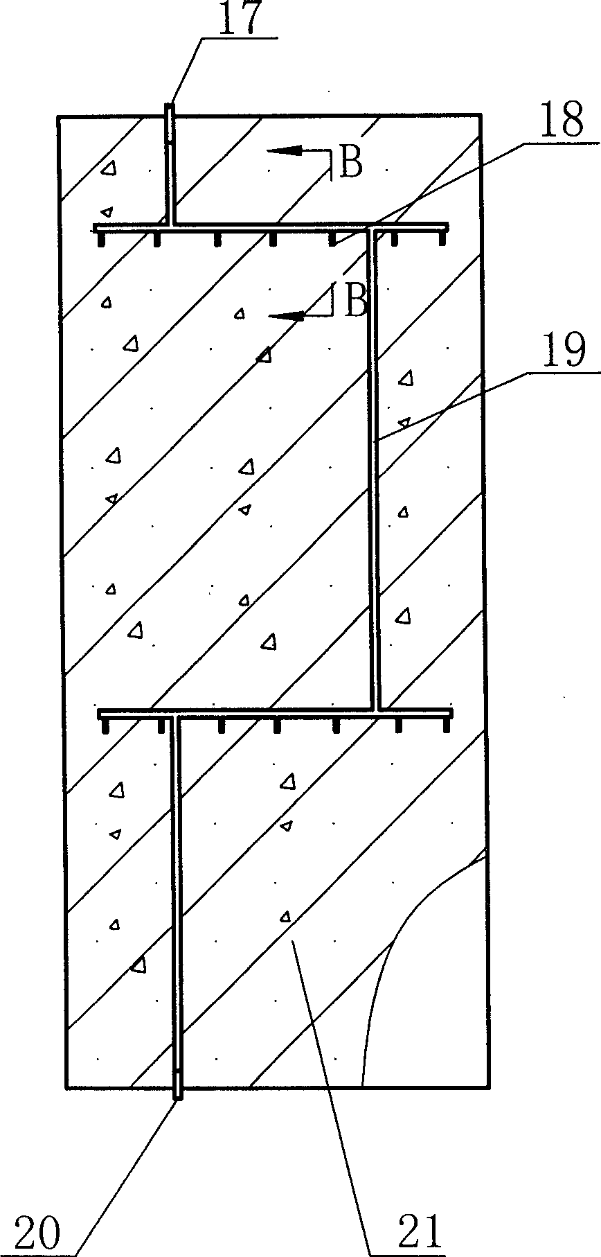 Solar energy water-seeping evaporation and radiation electricity-generating room