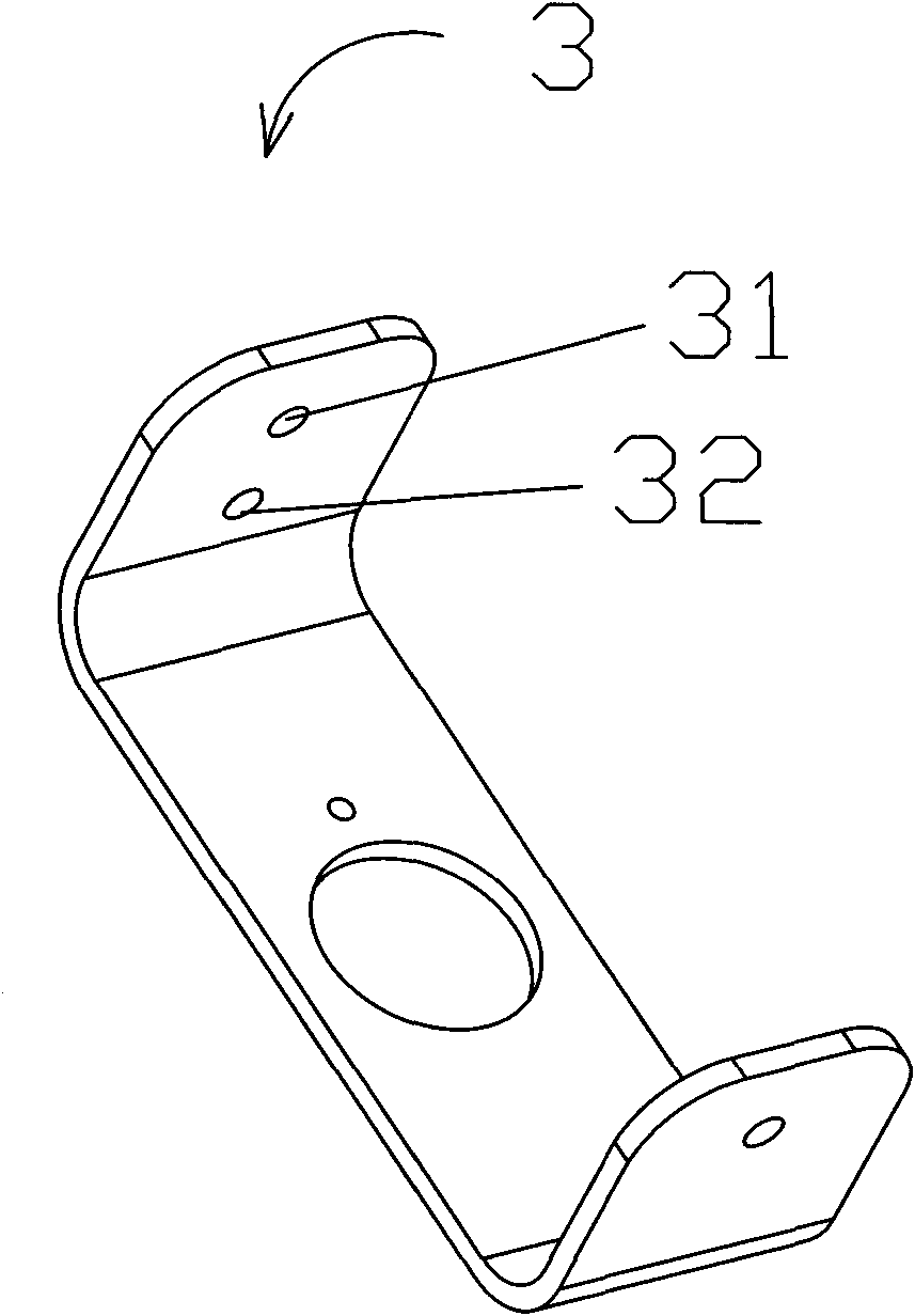 Lamp installing bracket and lamp thereof