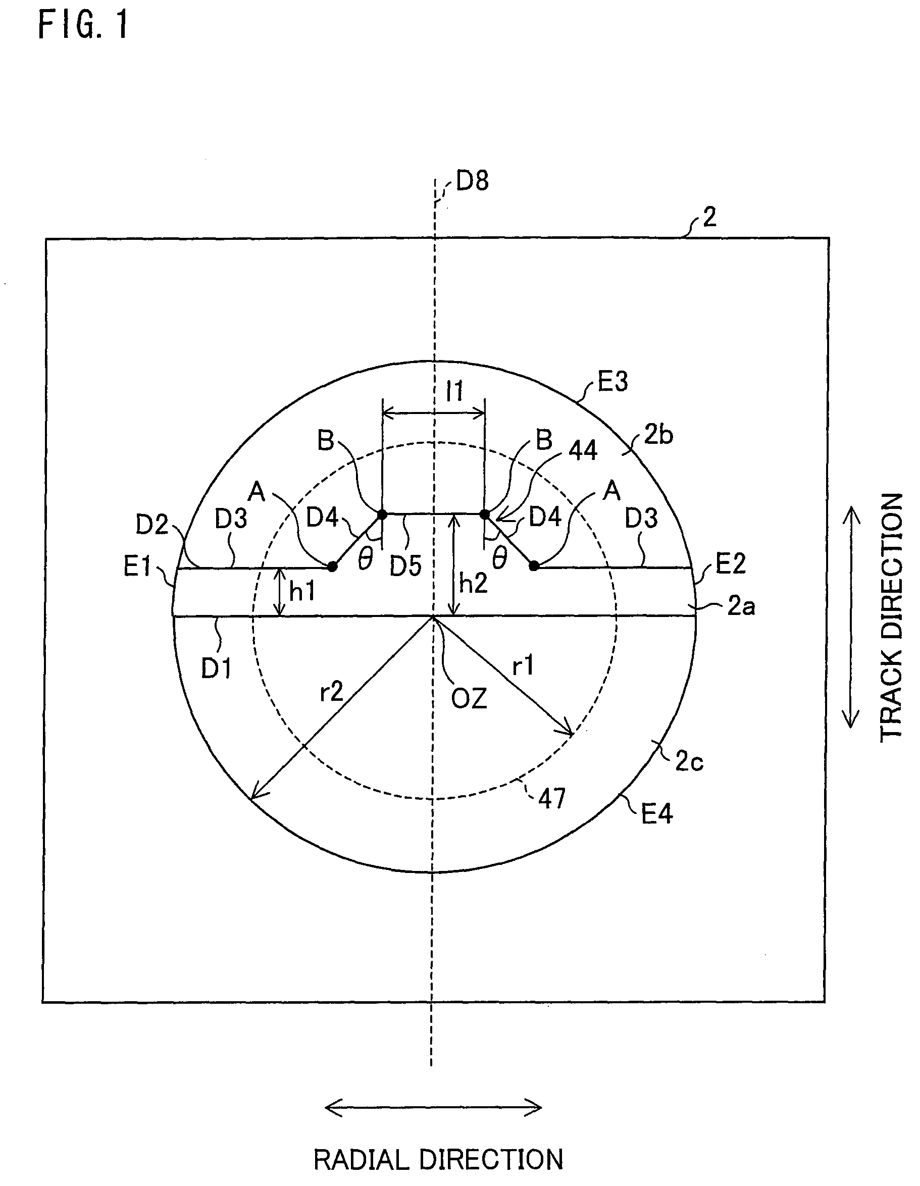 Aberration detection device and optical pickup device provided with same