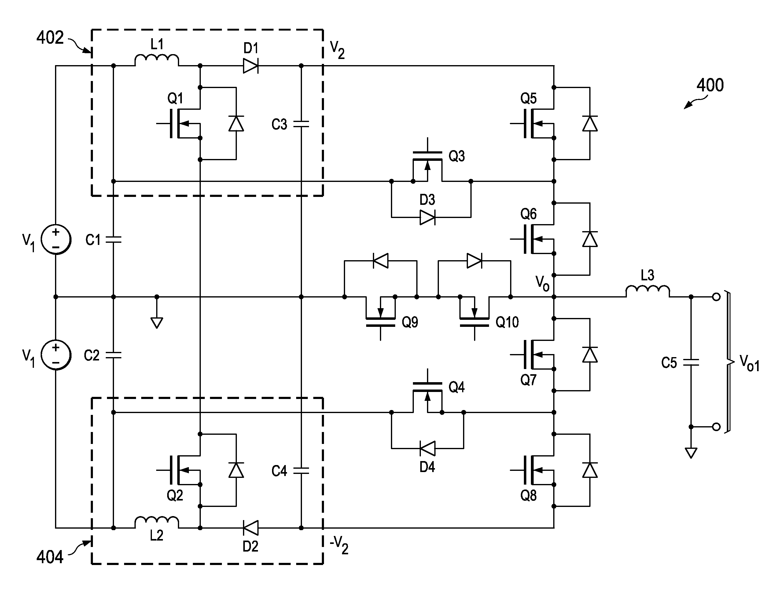 Multilevel inverter device and method