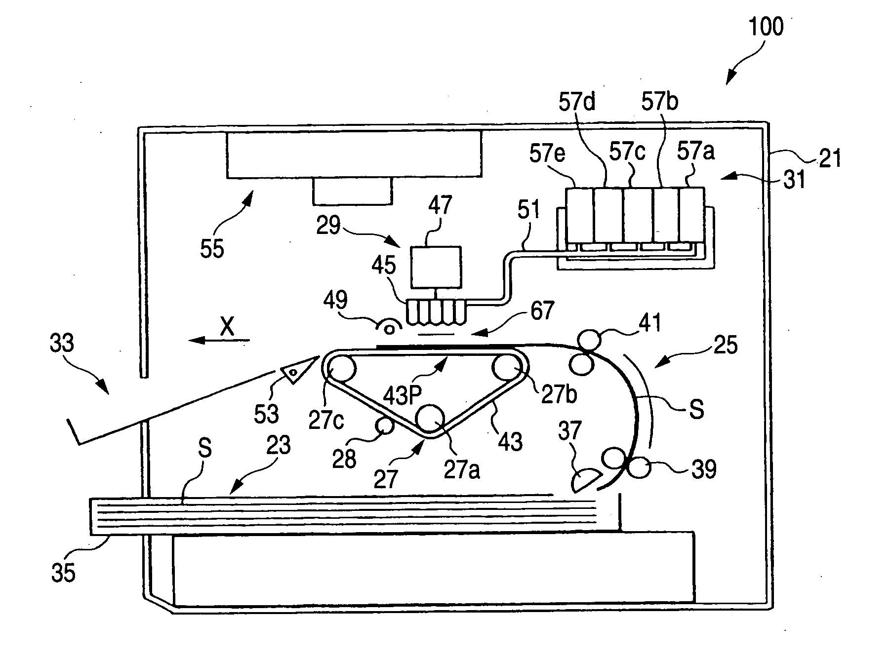 Active energy ray curable inkjet apparatus