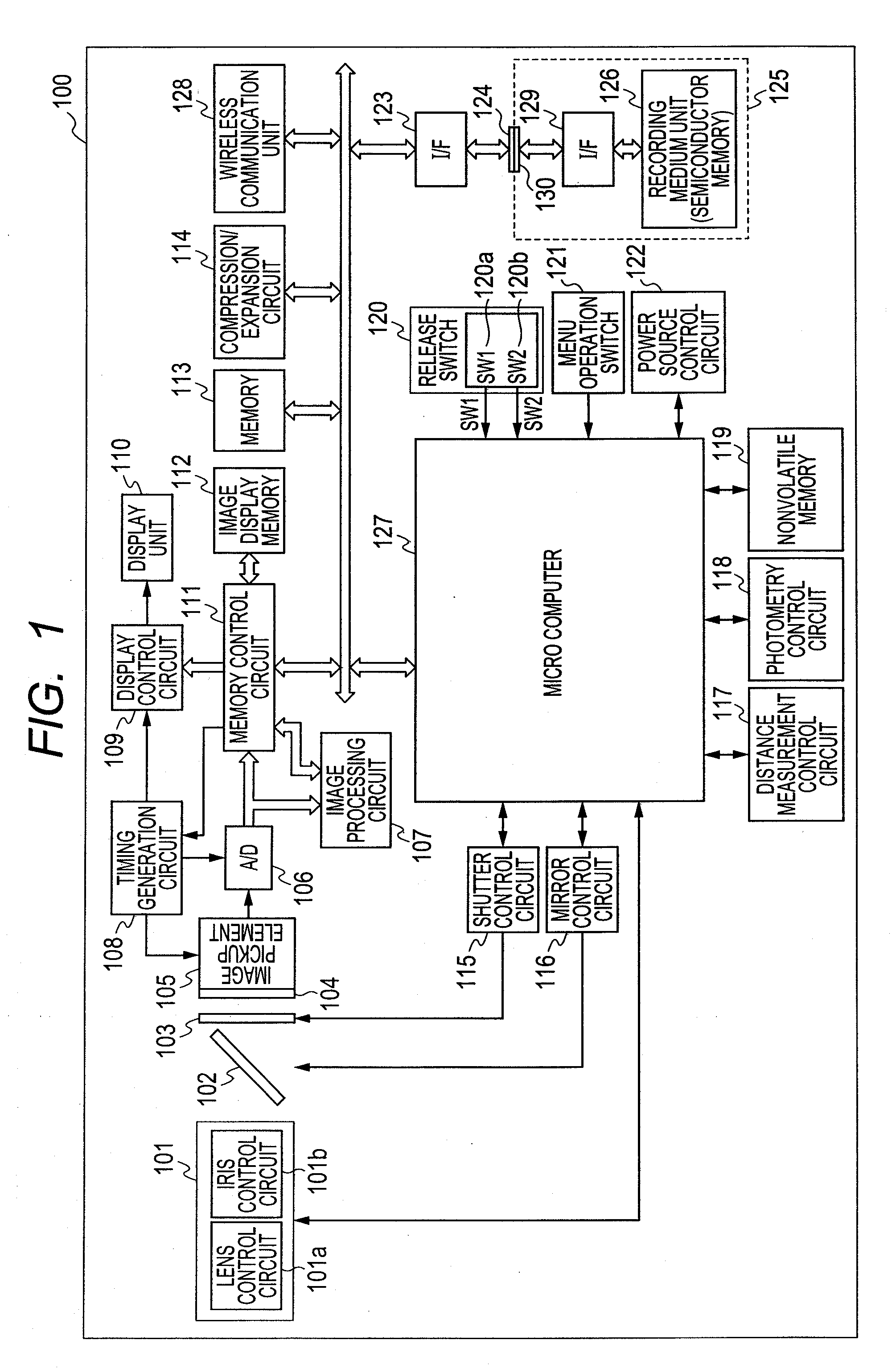 Image pickup apparatus and control method and program of the same