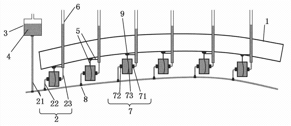 Method for improving monitoring accuracy of structural settlement