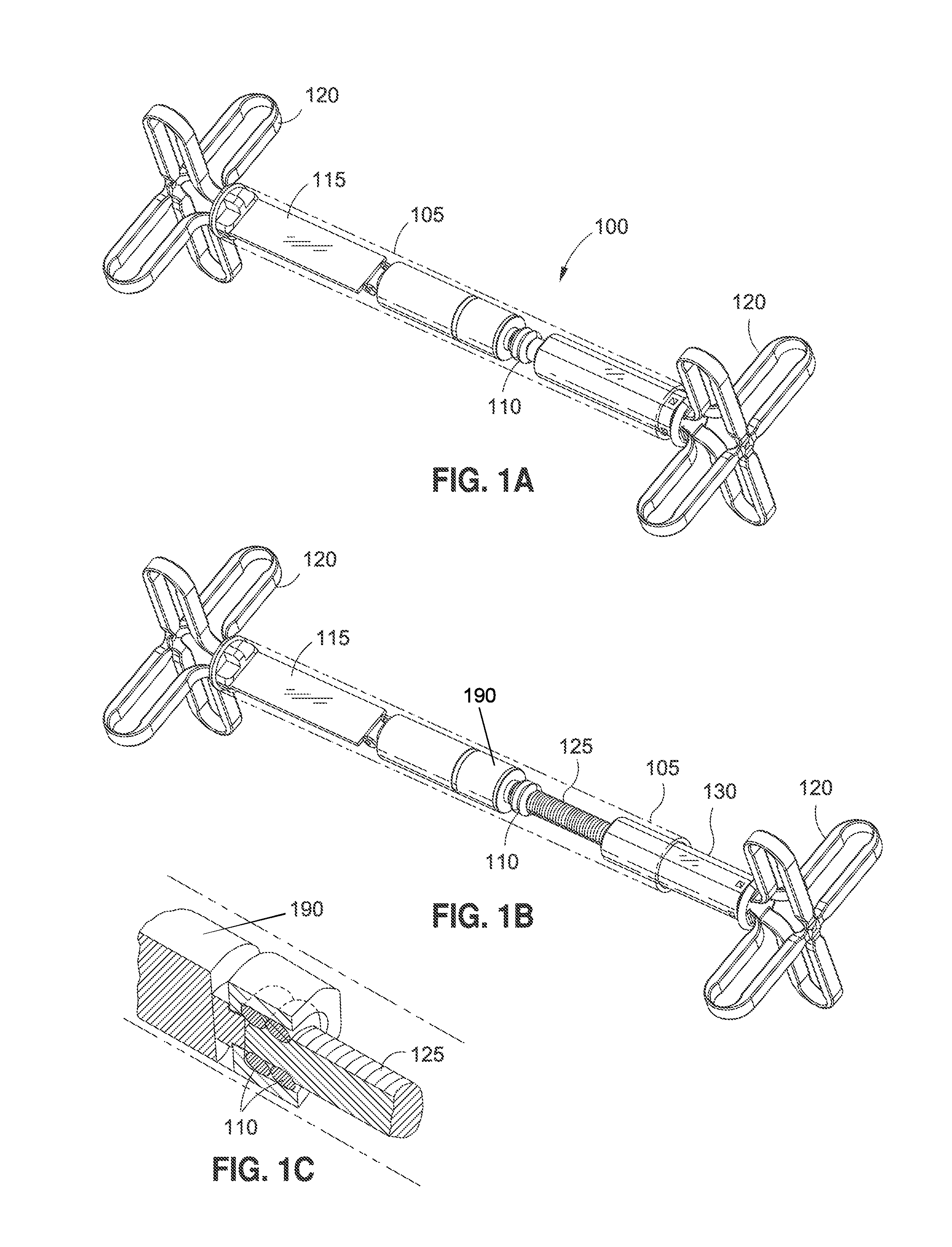 Variable size intragastric implant devices
