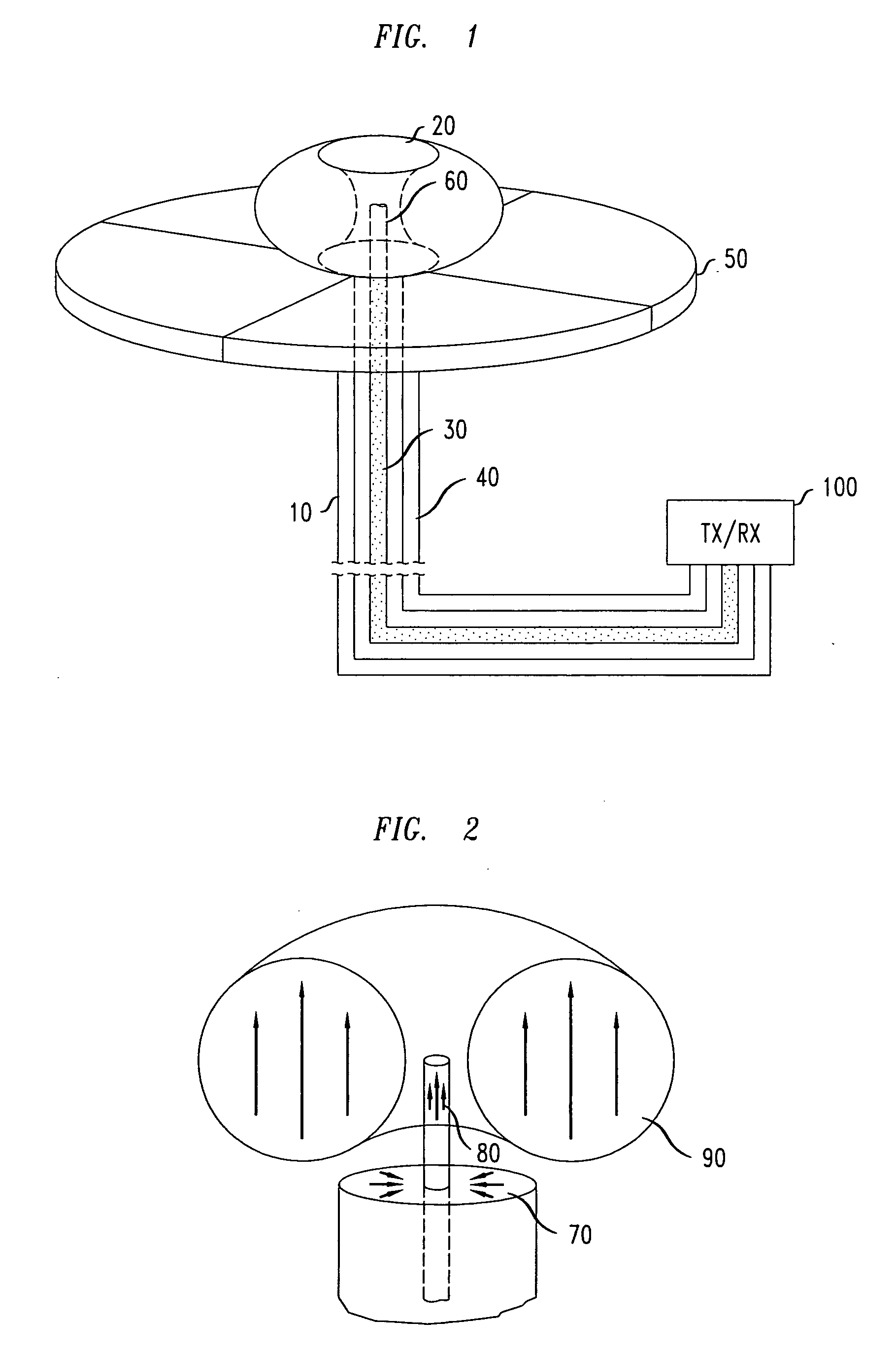 Miniaturized antennas based on negative permittivity materials