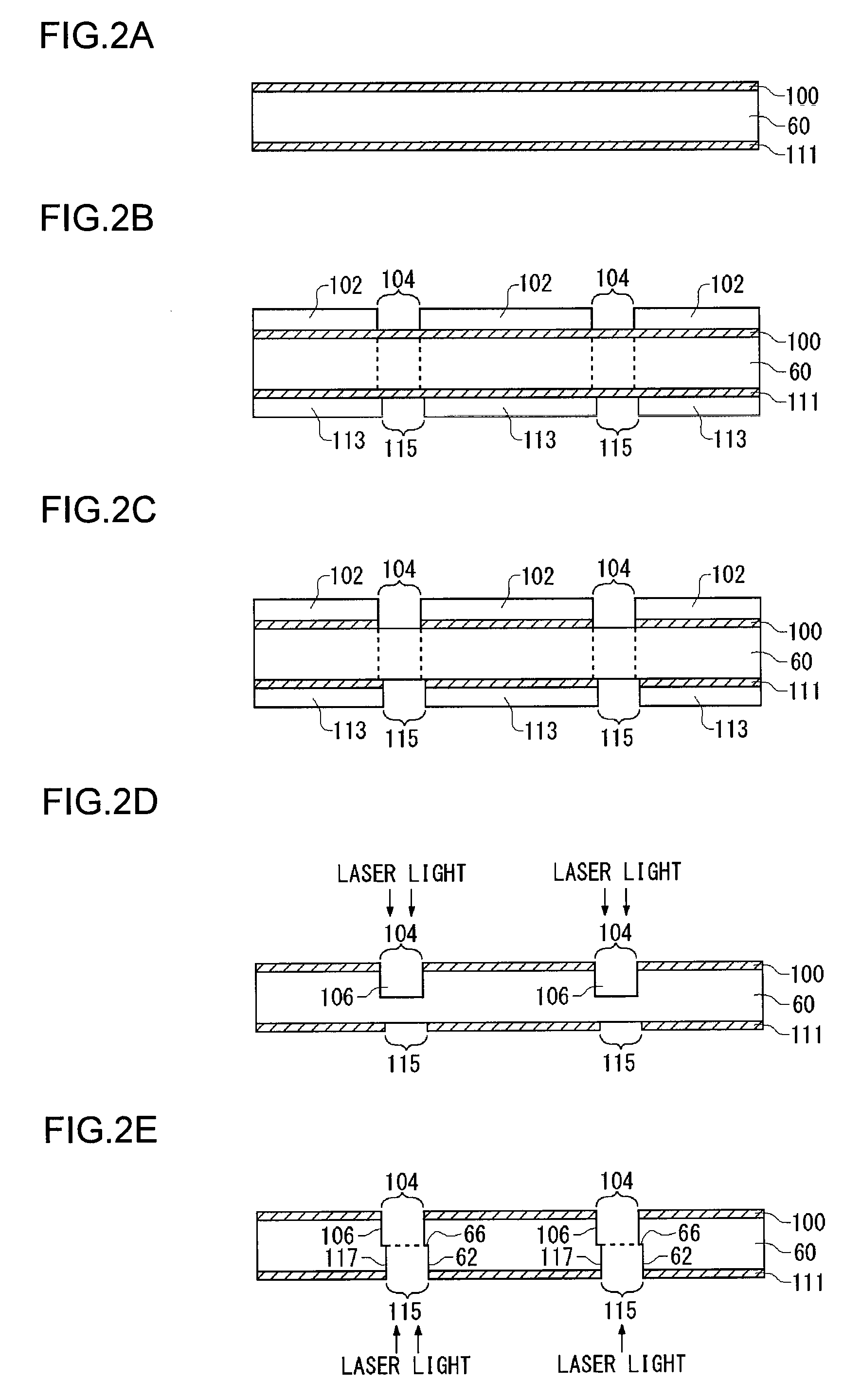 Device mounting board and manufacturing method therefor, and semiconductor module
