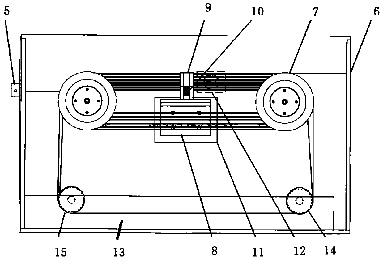 Automatic wire drawing device for preparing magnesium base wires