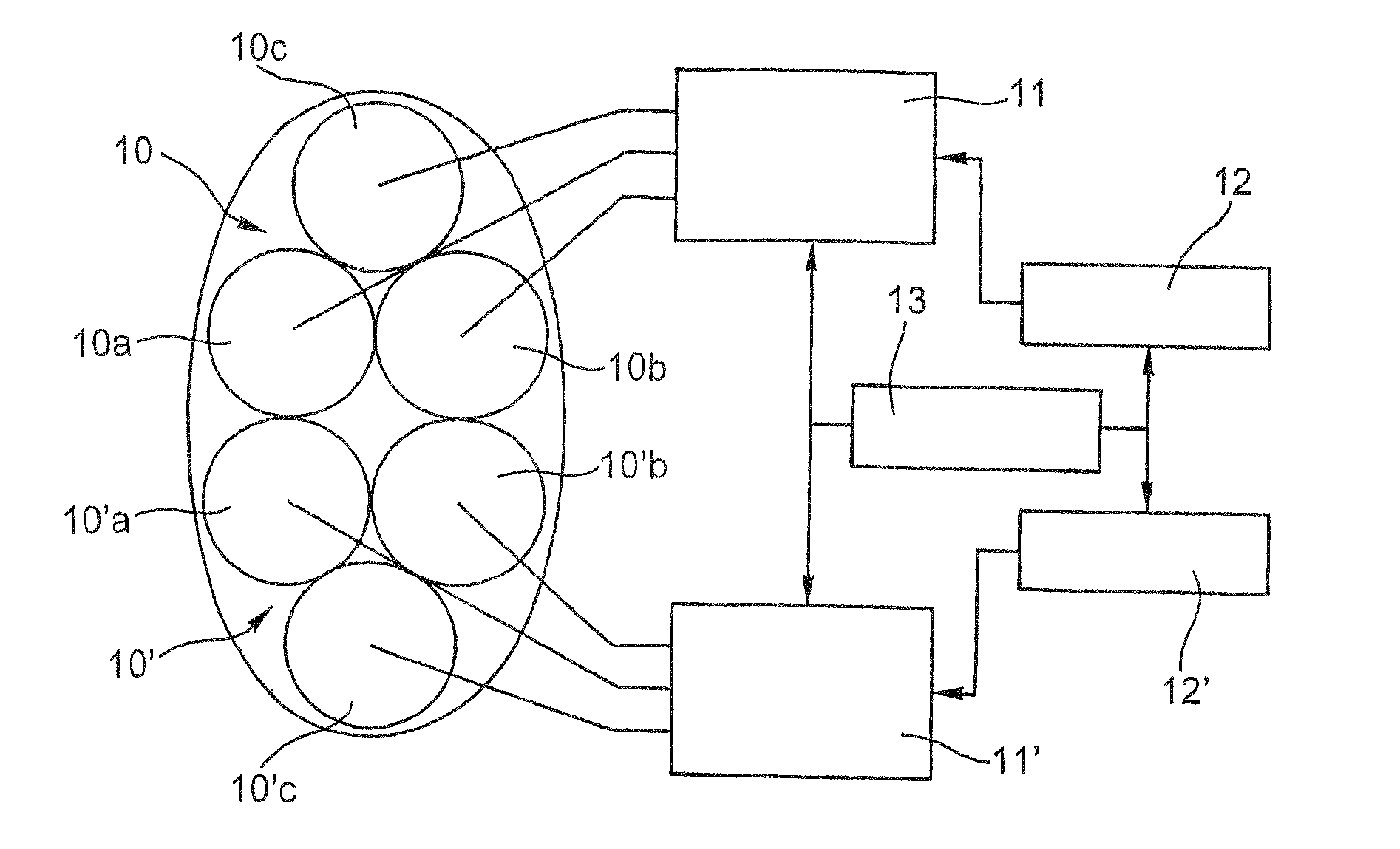 Variable-size induction heating plate