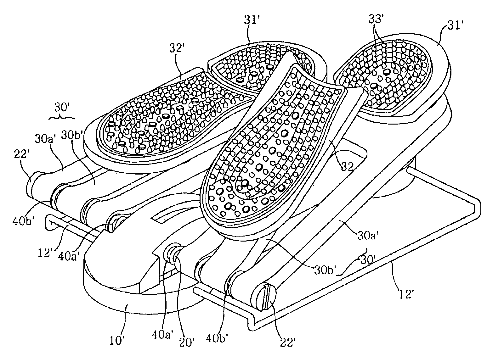 Exerciseing device for lower-body